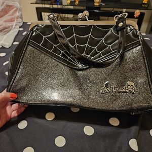 Sourpuss Spiderweb Purse